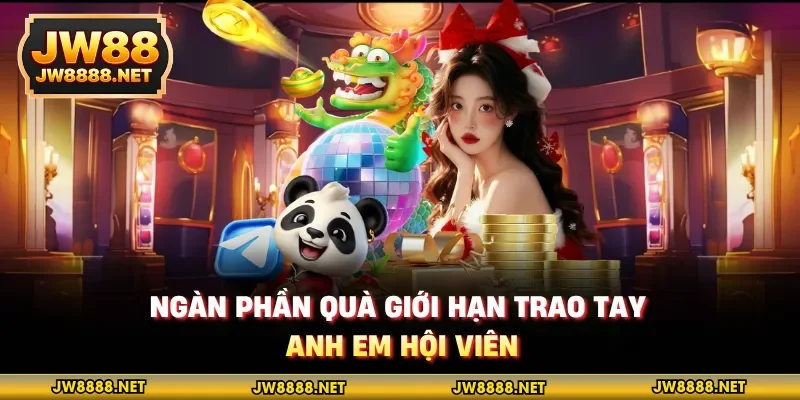 Ngàn phần quà giới hạn trao tay anh em hội viên